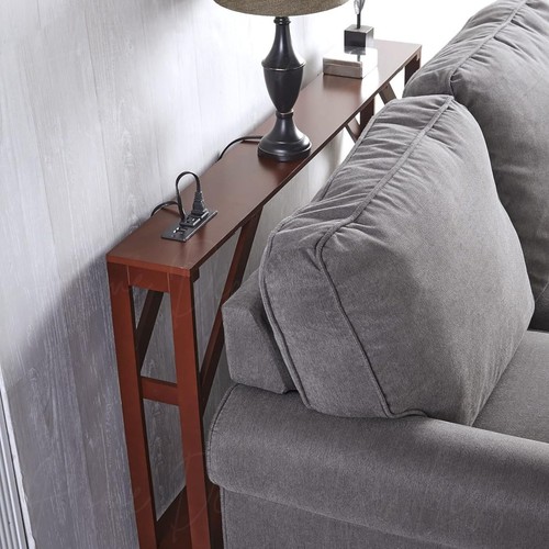 Tavolo divano slim con presa - slim,