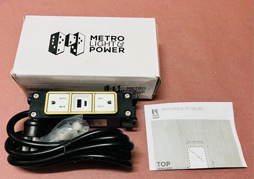 Presa elettrica metro doppia - presa,