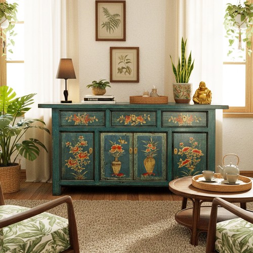 Credenza cinese asia comò - cinese,
