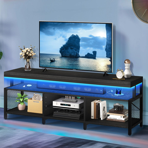Supporti led con prese - tv,