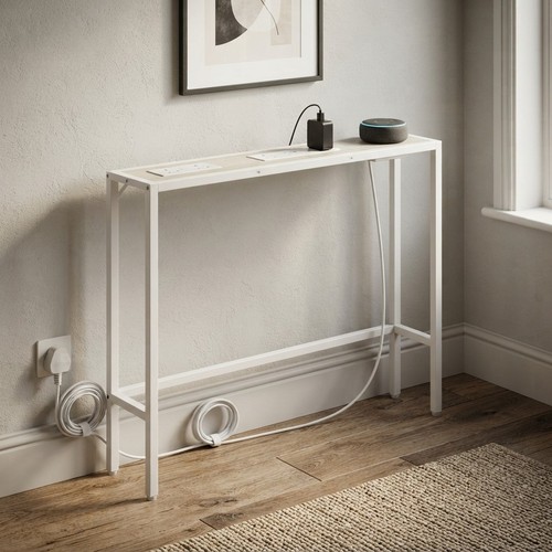 Tavolo consolle bianco - 100, cm