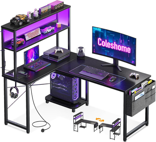 Scrivania gaming forma l - a,