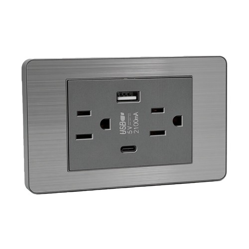 Presa corrente standard con - corrente,